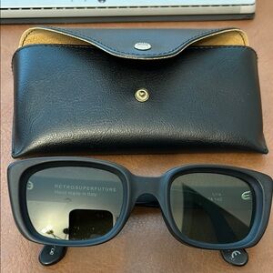 RETROSUPERFUTURE Black Sunglasses